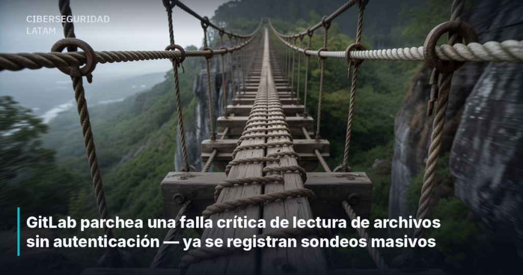 GitLab parchea una falla crítica de lectura de archivos sin autenticación — ya se registran sondeos masivos