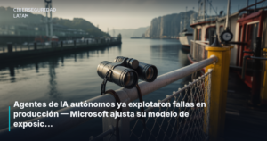 Agentes de IA autónomos ya explotaron fallas en producción — Microsoft ajusta su modelo de exposición