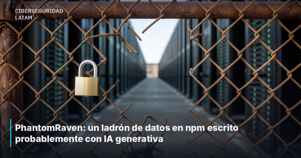 PhantomRaven: un ladrón de datos en npm escrito probablemente con IA generativa