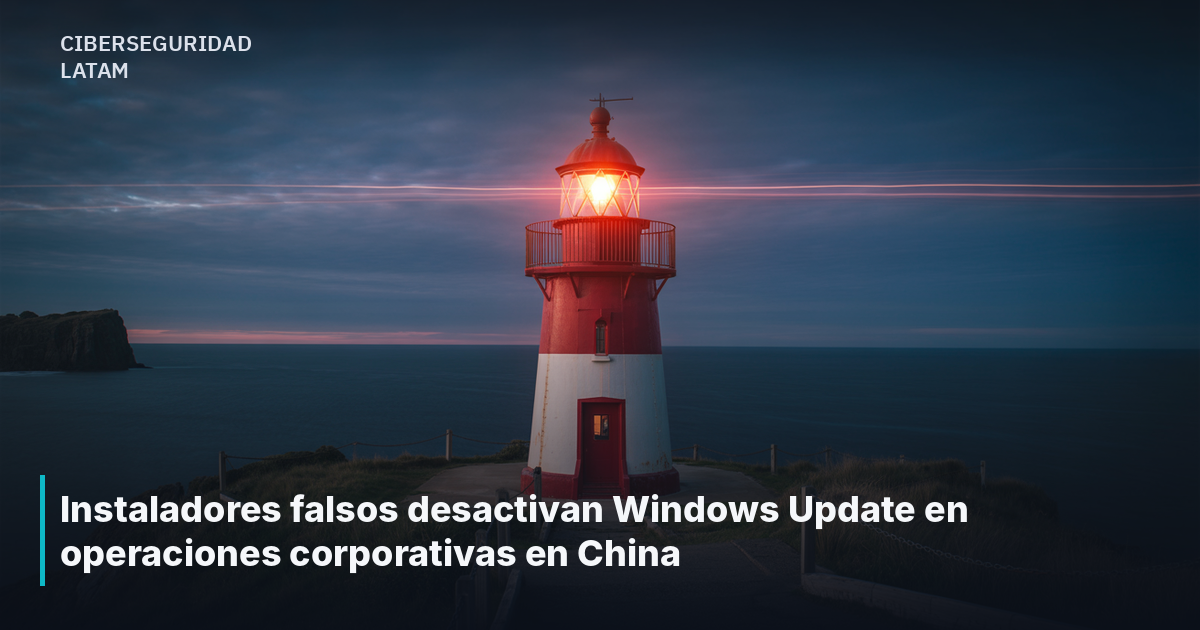 Malware Campaign Disables Windows Update in Corporate China