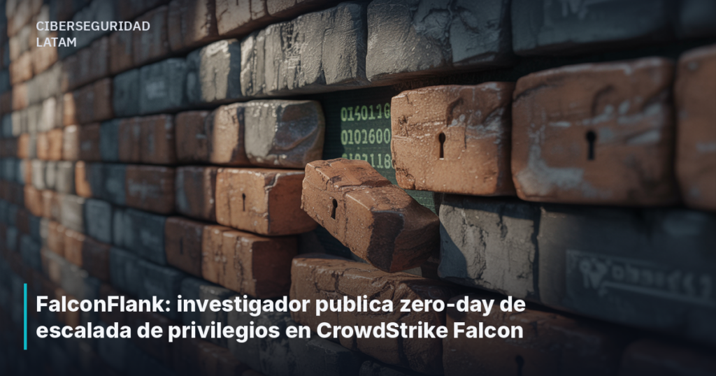 FalconFlank: investigador publica zero-day de escalada de privilegios en CrowdStrike Falcon