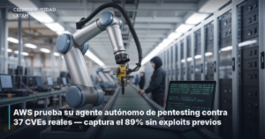 AWS prueba su agente autónomo de pentesting contra 37 CVEs reales — captura el 89% sin exploits previos