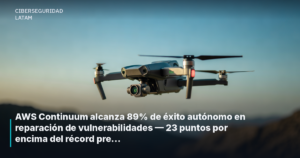 AWS Continuum alcanza 89% de éxito autónomo en reparación de vulnerabilidades — 23 puntos por encima del récord previo