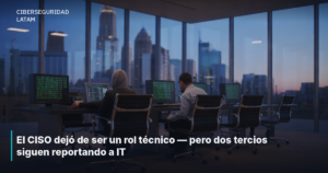 El CISO dejó de ser un rol técnico — pero dos tercios siguen reportando a IT