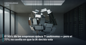 El 90% de las empresas quiere TI autónoma — pero el 77% no confía en que la IA decida sola