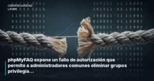 phpMyFAQ expone un fallo de autorización que permite a administradores comunes eliminar grupos privilegiados
