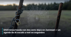 DIVD breacheada con dos zero-days en Zammad — un agente de IA escaló a root en segundos