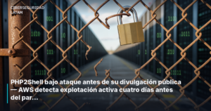 PHP2Shell bajo ataque antes de su divulgación pública — AWS detecta explotación activa cuatro días antes del parche