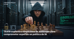 TA419 suplanta a empleados de Anthropic para comprometer expertos en política de IA