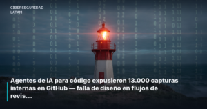 Agentes de IA para código expusieron 13.000 capturas internas en GitHub — falla de diseño en flujos de revisión