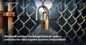 Microsoft parchea Exchange fuera de ciclo — autorización débil expone buzones corporativos